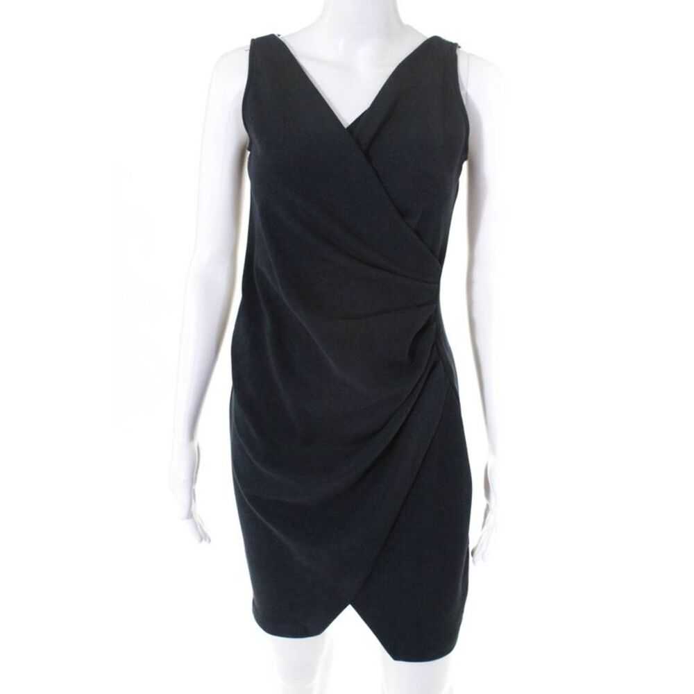 Slate & Willow Womens Navy Ruched Maternity Dress Blue Size Small 11174978